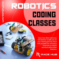 Get the best robotics coding classes in Syosset with Race Hub!