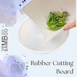 Rubber Cutting Board | The Bamboo Guy