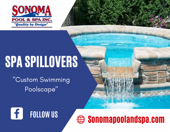 Spa Spillover for Your Swimming Poolscape