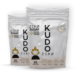 Kudo Anti-Aging Gummies #1 Premium Zero Sugar | Delicious | Collagen Building Made From Real Ing ...