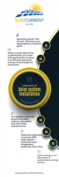 5 Benefits of Solar System Installation
