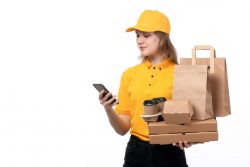 How can I use the ubereats clone script to make my own delivery service?