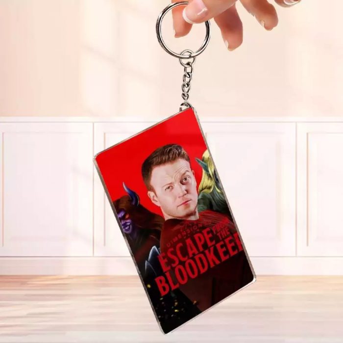 Dimension 20 Keychain Classic Celebrity Keychain Escape from the Bloodkeep by Dimension 20 Keychain
