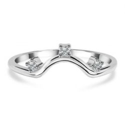 Attractive Cubic Zirconia 925 sterling silver jewelry.