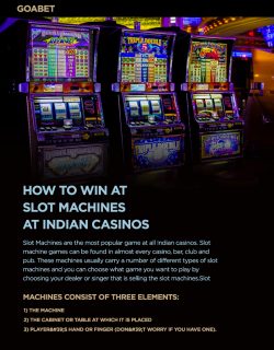 How To Win At Slot Machines At Indian Casinos