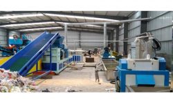 Plastic Recycling Granulator Machine With Water