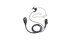 EAM12 Earpiece with on-MIC PTT & VOX& Transparent Acoustic Tube