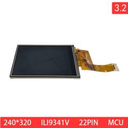 3.2 Inch 240X320 QVGA 22PIN MCU IPS 300nits TFT LCD Display Module