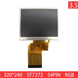 3.5 Inch 320X240 QVGA 54PIN RGB TN 300nits TFT LCD Display Module