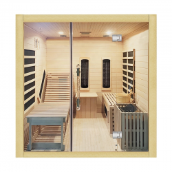 Steam and Far-infrared Dual-purpose Sauna