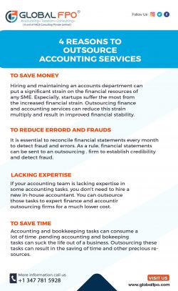 4 Reasons to Outsource Accounting Services for Businesses