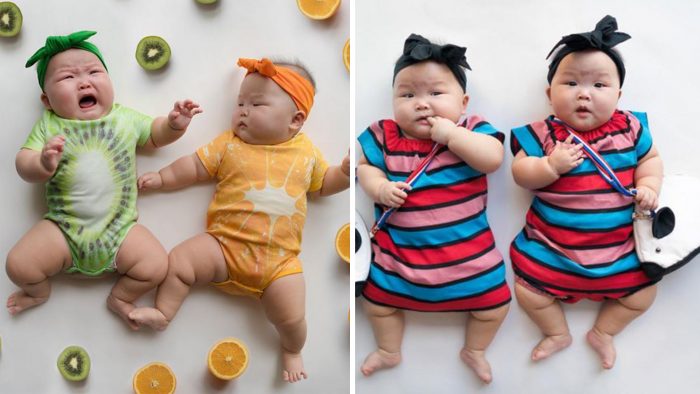 New Born Baby Boy & Girl Clothes & Dresses -Cute Twin Outfits for Babies | Funny Twin Ba ...