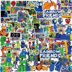 Game Rainbow Friends Stickers, Friends Stickers $18.95
