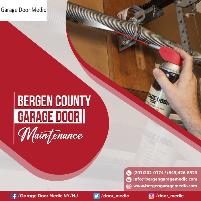 Bergen County Garage Door Maintenance