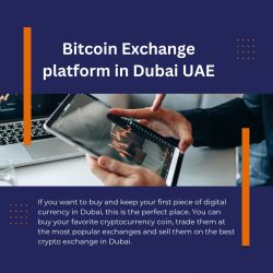 Bitcoin Exchange platform in Dubai UAE