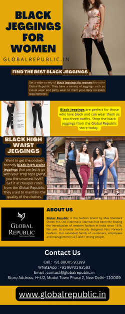 Black Jeggings Ankle Length
