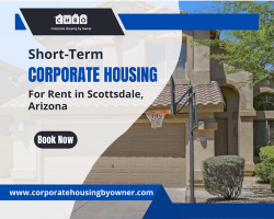 Book Short-Term Corporate Housing For Rent in Scottsdale, Arizona