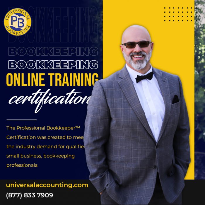 Find best bookkeeping online training certification at Universal Accounting Center