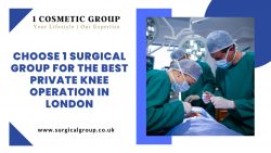 Choose 1 Surgical Group for the best private Knee Operation in London