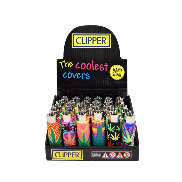 Clipper Lighter Pop Cover Edition Leaf 30/Dis