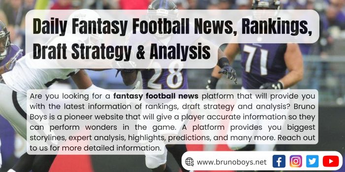Daily Fantasy Football News, Rankings, Draft Strategy & Analysis