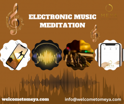 Electronic music meditation