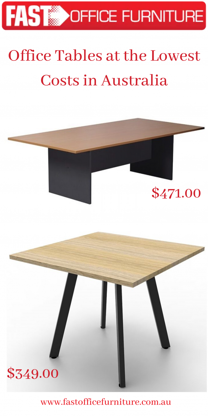 Office Tables at The Lowest Costs in Australia – Fast Office Furniture