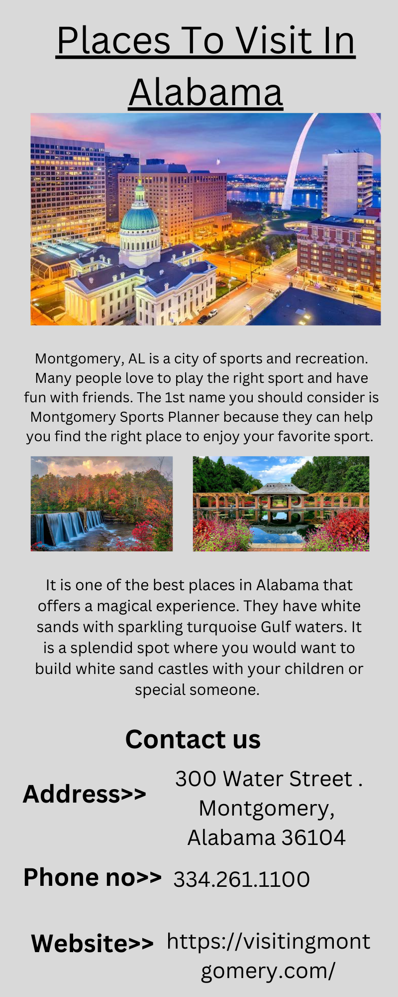 Exceptional Places To Visit In Alabama