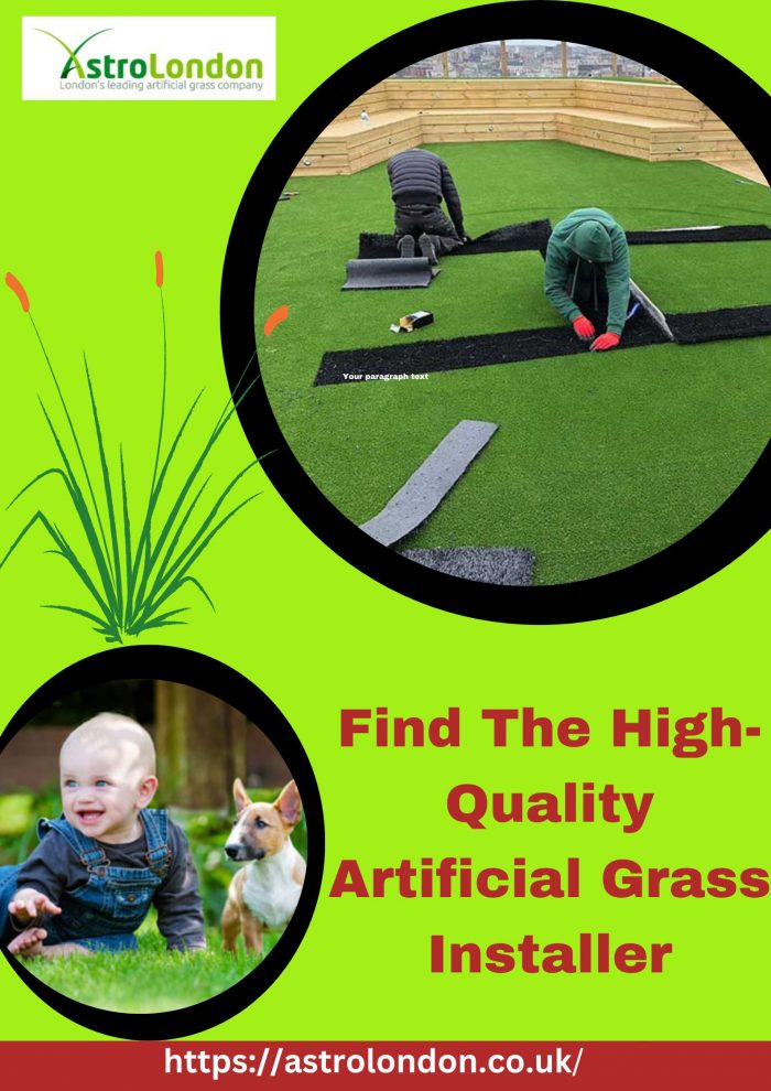 Find The High Quality Artificial Grass Installer