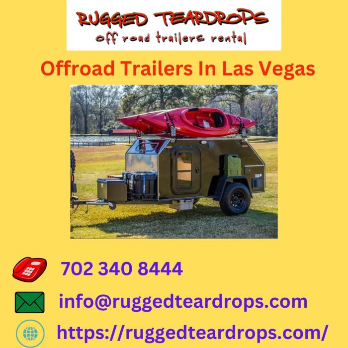 Find The Off-Road Trailers In Las Vegas- Rugged Teardrops