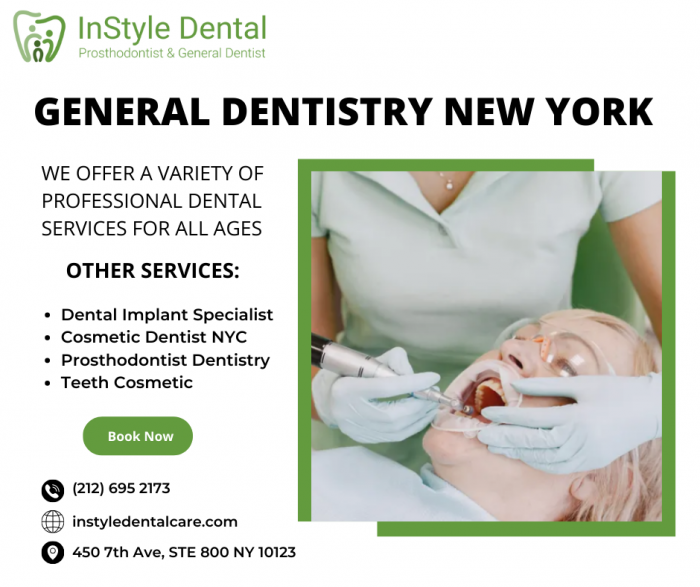 General Dentistry Services in New York