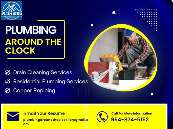 Plumbing Around The Clock || Get Plumbing Repair Services!!
