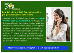 How do I talk to a Cash App representative – get quick instructions from experts