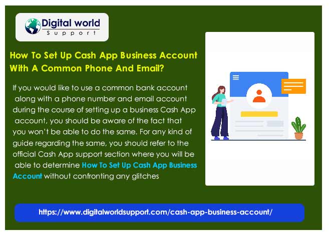 How To Set Up Cash App Business Account With A Common Phone And Email?