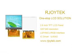 2.6 inch 320*240 SPI/MCU/RGB Interface TFT LCD Module Wholesale