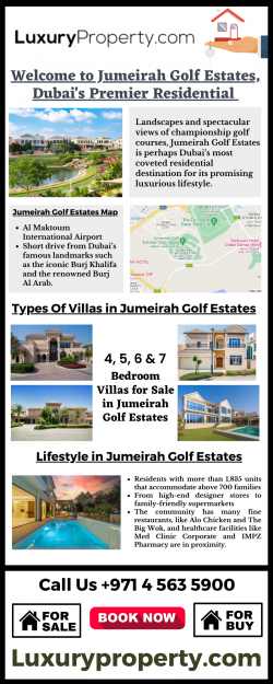 Jumeirah Golf Estates Residentials in Dubai | Luxuryproperty.com