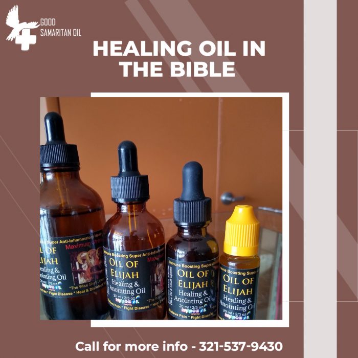 Healing Oil in Bible
