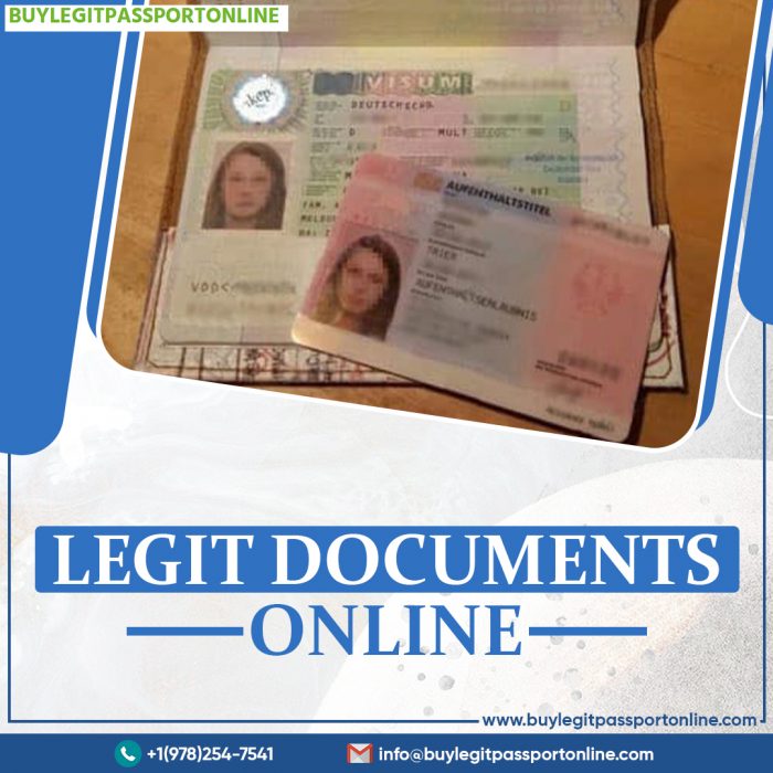 Legit Documents Online