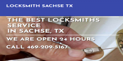 Locksmith Sachse TX