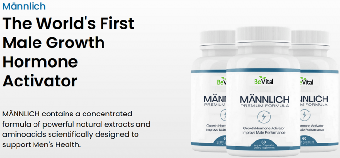 Männlich Reviews (BeVital Mannlich) Growth Hormone Activator Improve Male Performance Faster!