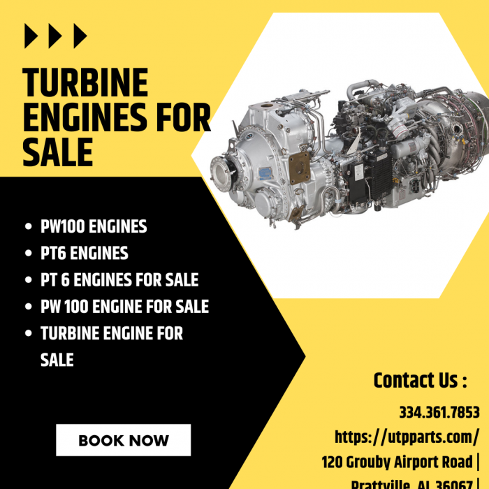 Most Delinquent Turbine Engine For Sale