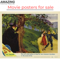Movie posters for sale