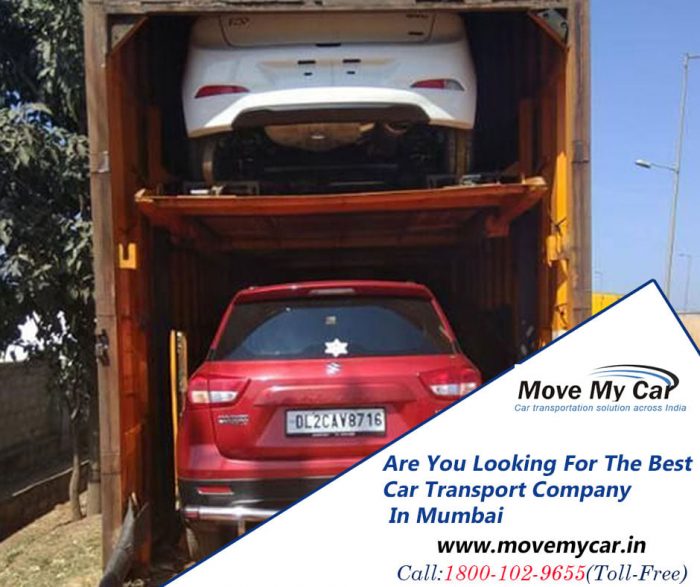 Find car transport in Mumbai