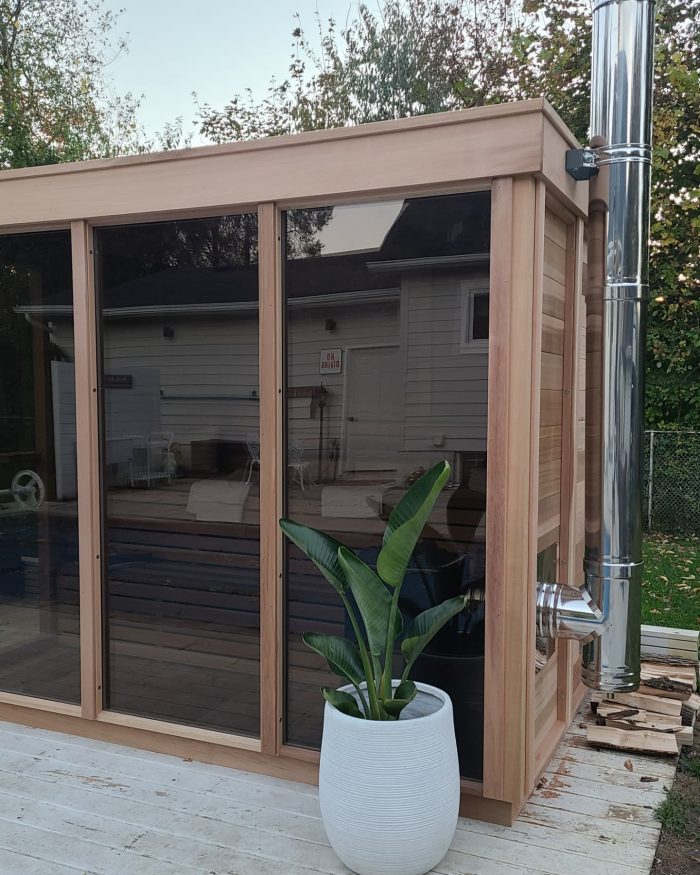 Modern Outdoor Box Sauna