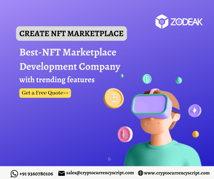 Create NFT Marketplace | Zodeak