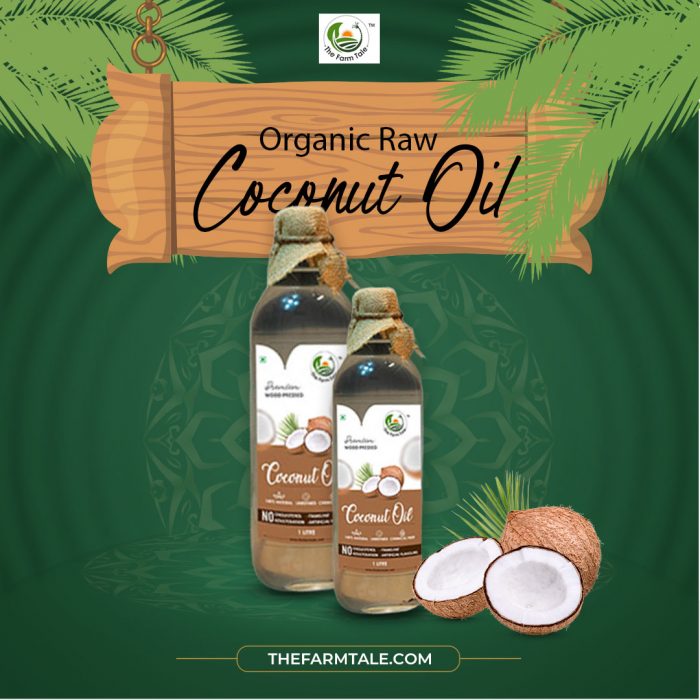 Buy organic raw coconut oil from The Farm Tale
