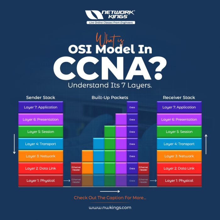 OSI Model in CCNA – Understand the 7 Layers