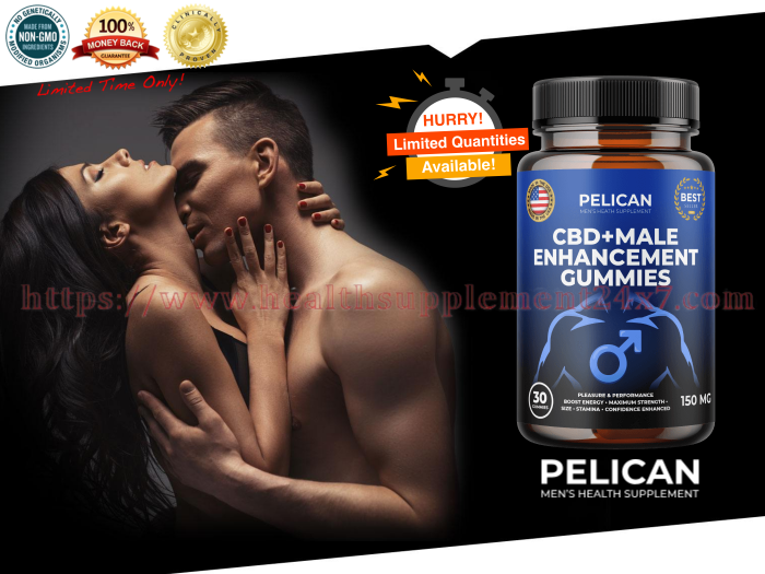 Pelican CBD + Male Enhancement Gummies #1 Premium Two In One Supplement For Enhanced Libido | Re ...
