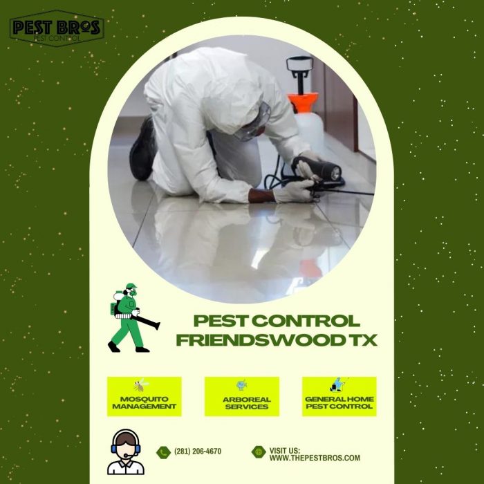 Get the services of Pest Control Friendswood in TX- The Pest Bros