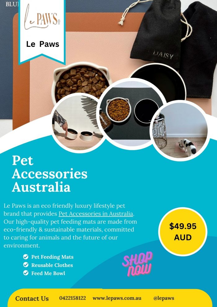 Shop The Top-Quality Pet Accessories Australia – Le Paws